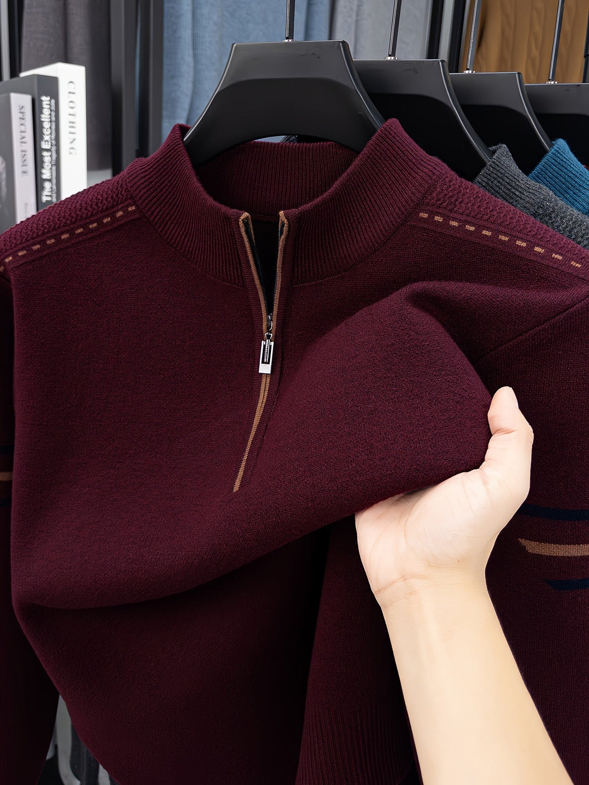 Half Zip Sweater for Women | Autumn Layering