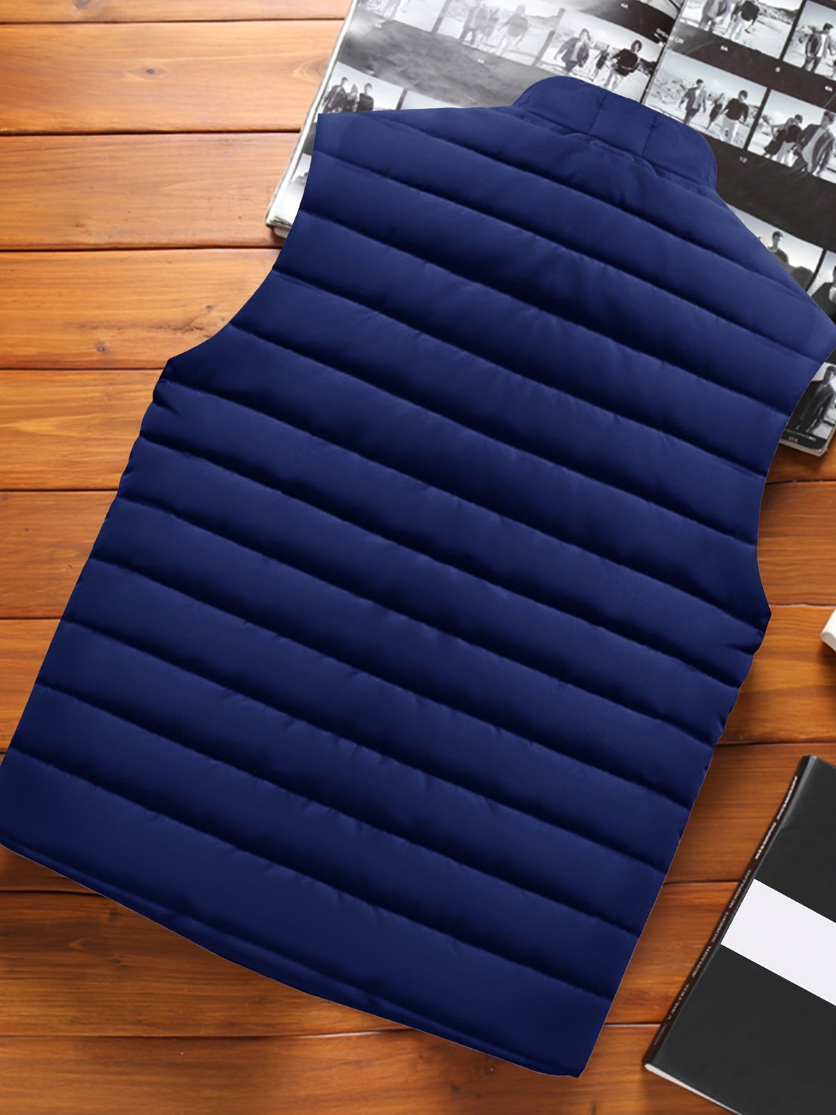 Lightweight Quilted Jacket for Men | Side Zip Cosy Winter Style