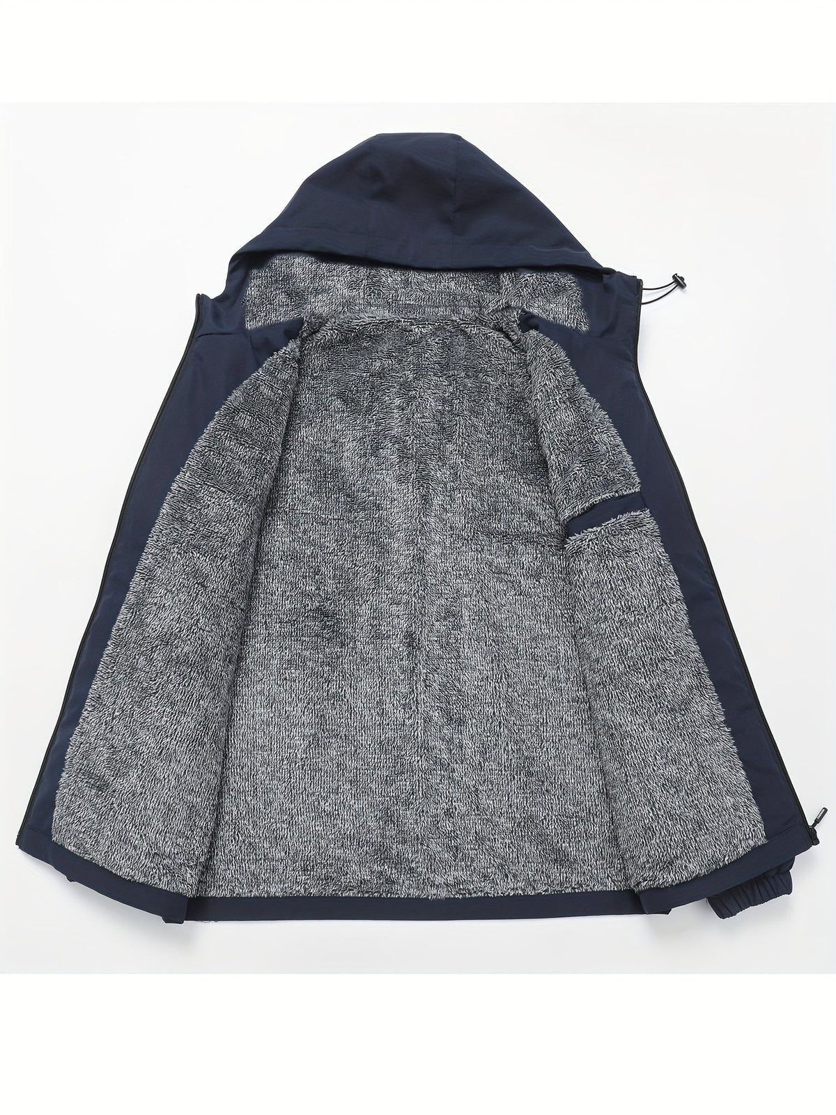 Full Zip Fleece Jacket for Men | Cosy Winter Style