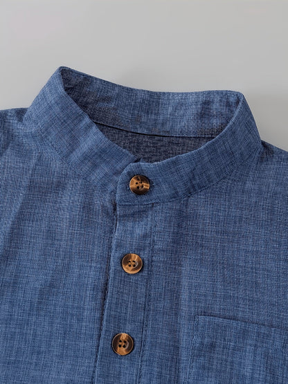 Cosy Two Piece Set for Men | Button Front Warm Winter Layer
