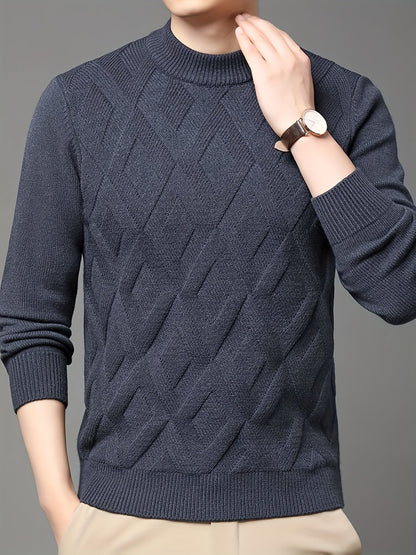 Everyday Sweater for Men | Ribbed Lightweight Autumn Layering