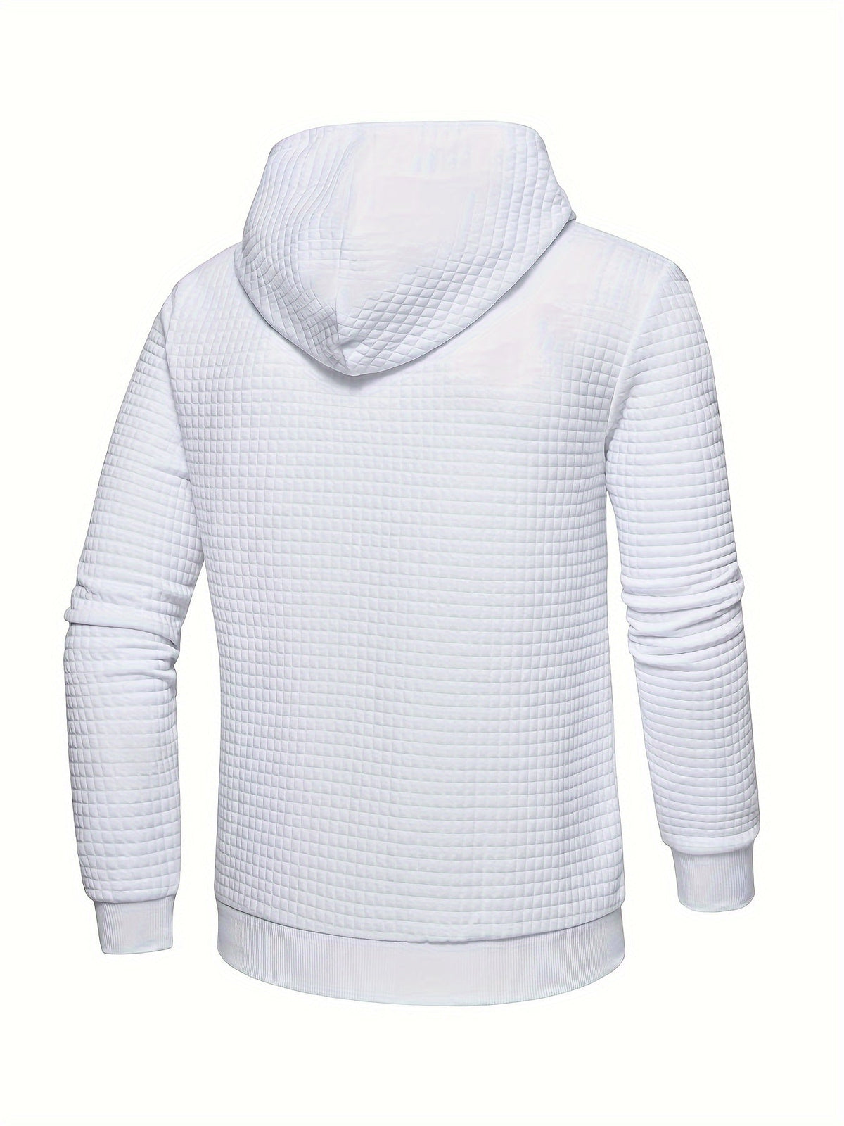 Oversized Hoodie for Men | Hooded Ribbed Autumn Layering
