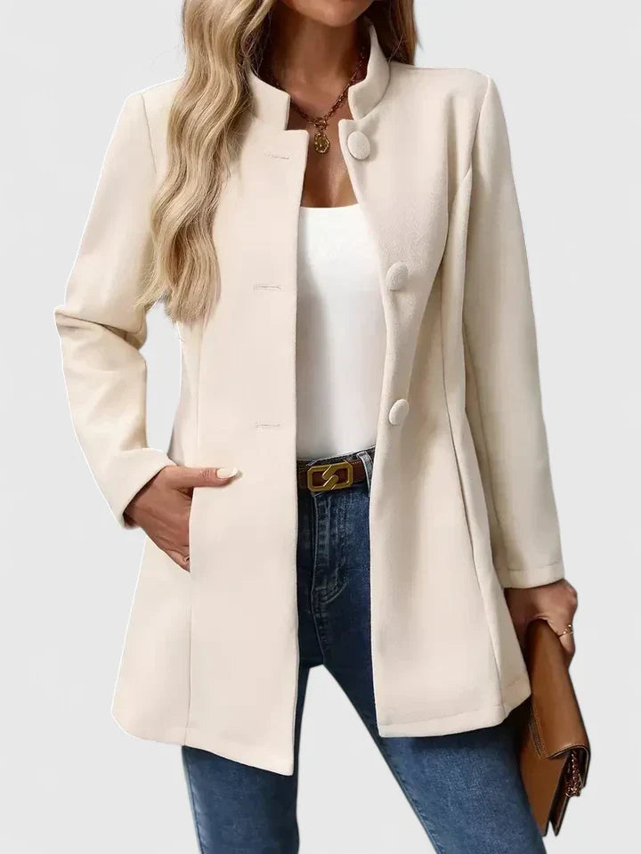 Everyday Winter Jacket for Women | Button Front Lightweight Cold Weather Ready
