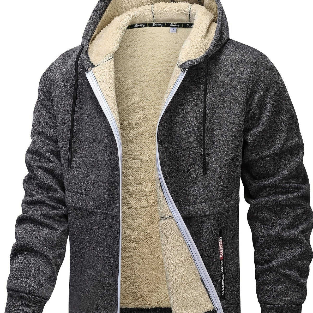 Fleece Lined Winter Jacket for Women | Side Zip Stretch Autumn Layering