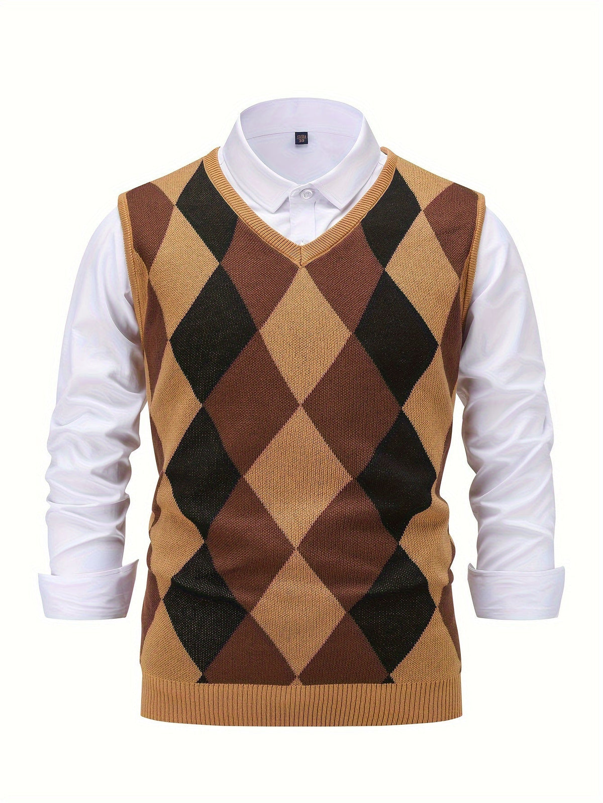 Lightweight Puffer Vest for Men | V Neck Warm Winter Layer