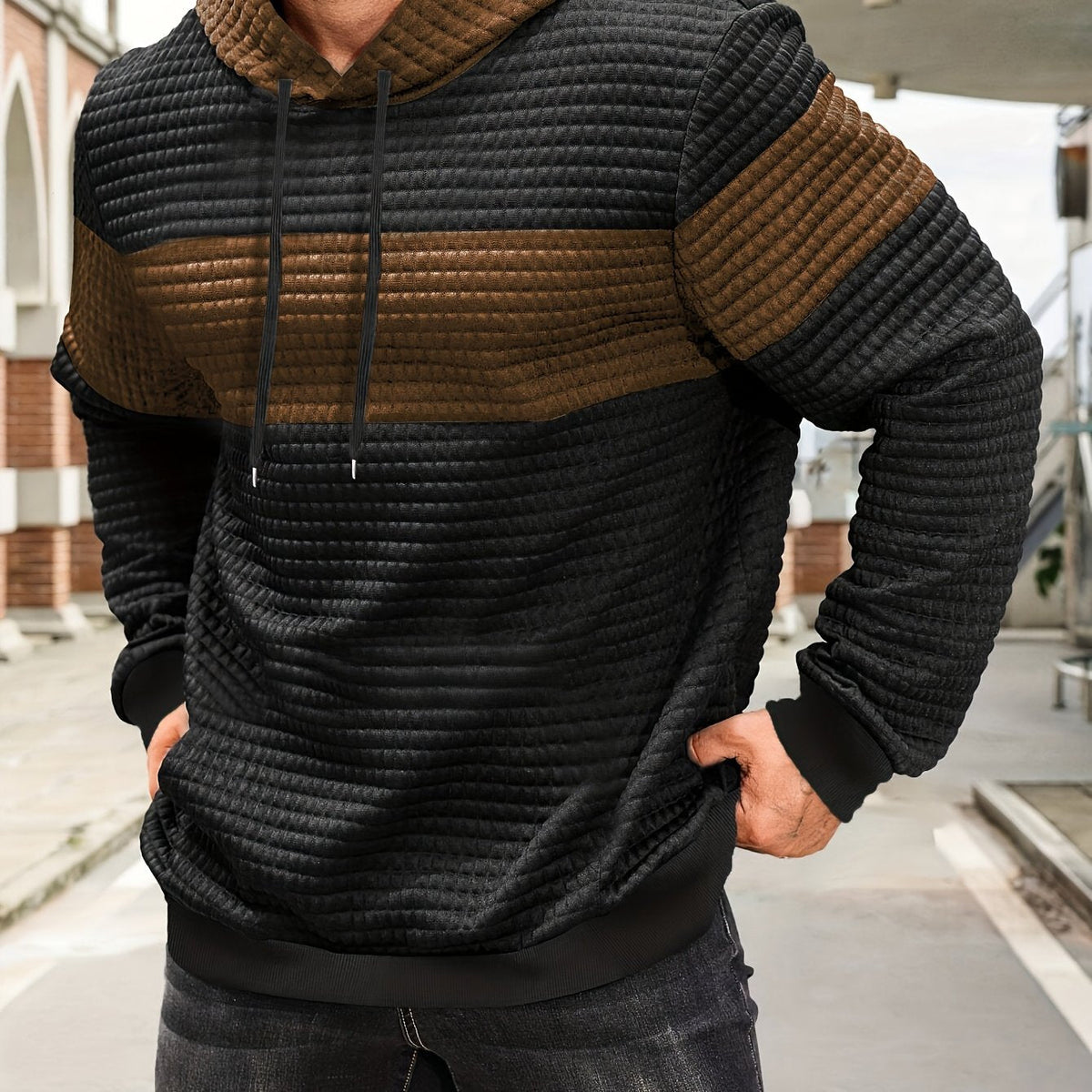 Oversized Hoodie for Men | Hooded Warm Winter Layer