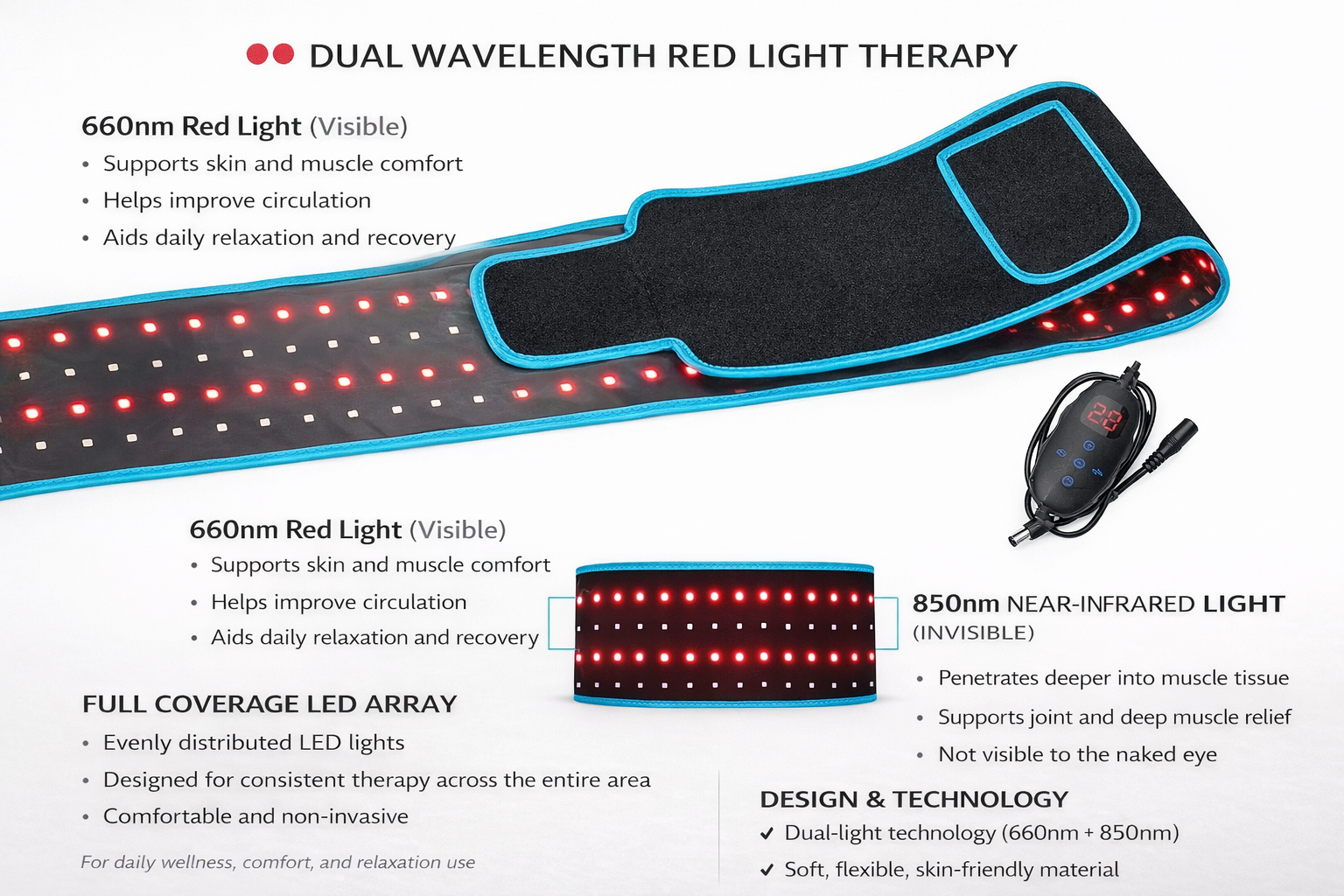Red Light waist relief