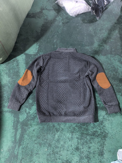 Oversized Sweater for Women | Button Front Funnel Neck Cold Weather Ready