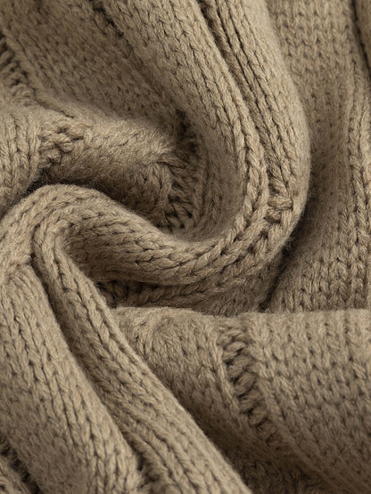 Cable Knit Cardigan for Men | Cold Weather Ready