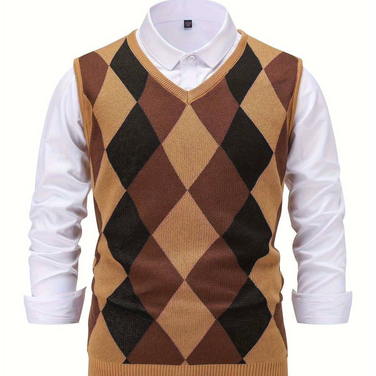 Lightweight Puffer Vest for Men | V Neck Warm Winter Layer
