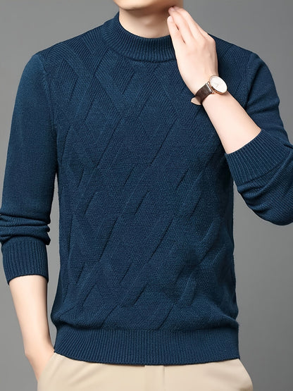 Everyday Sweater for Men | Ribbed Lightweight Autumn Layering