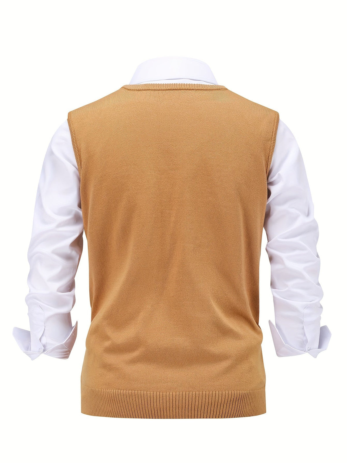 Lightweight Puffer Vest for Men | V Neck Warm Winter Layer