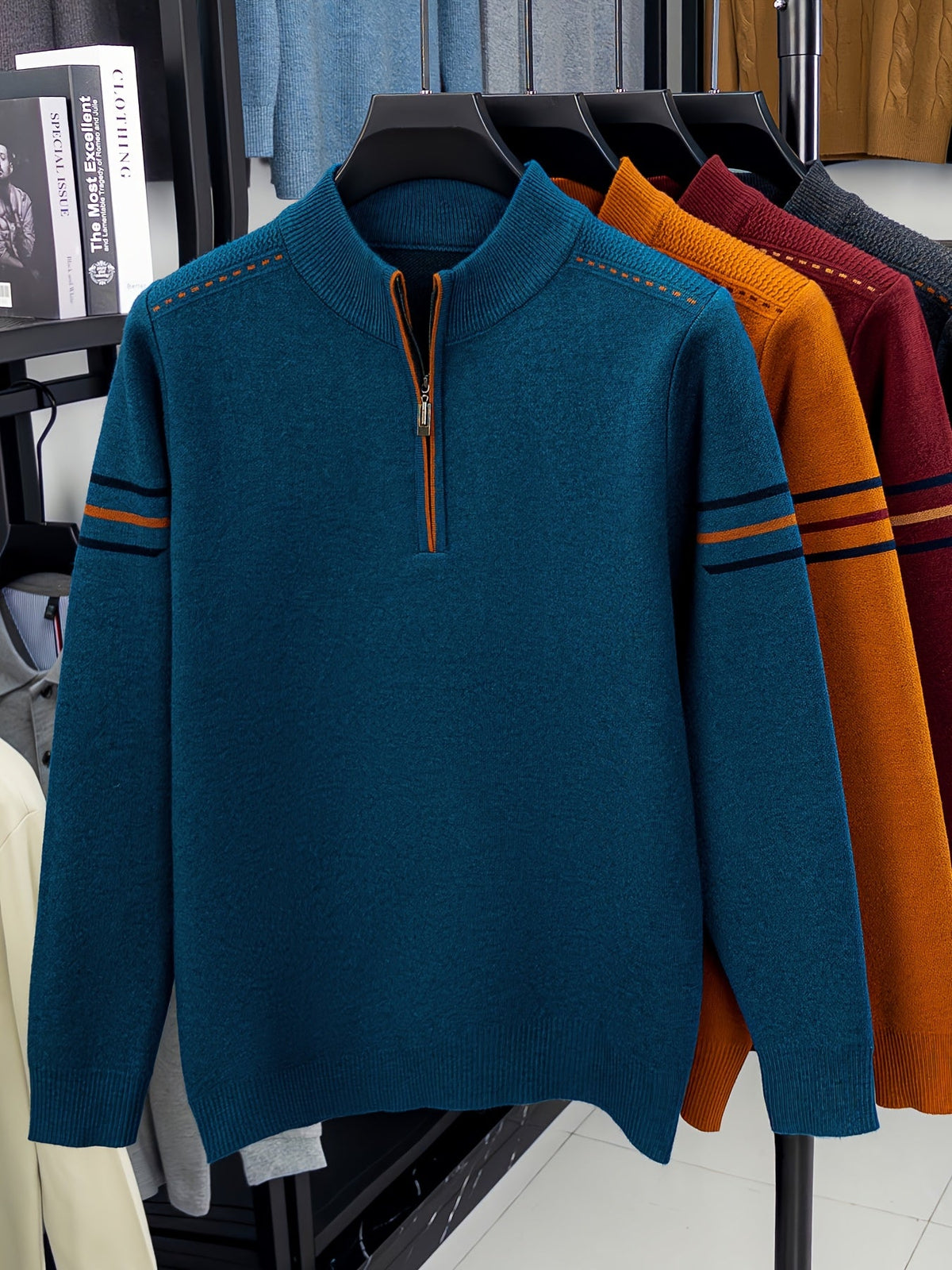 Half Zip Sweater for Women | Autumn Layering