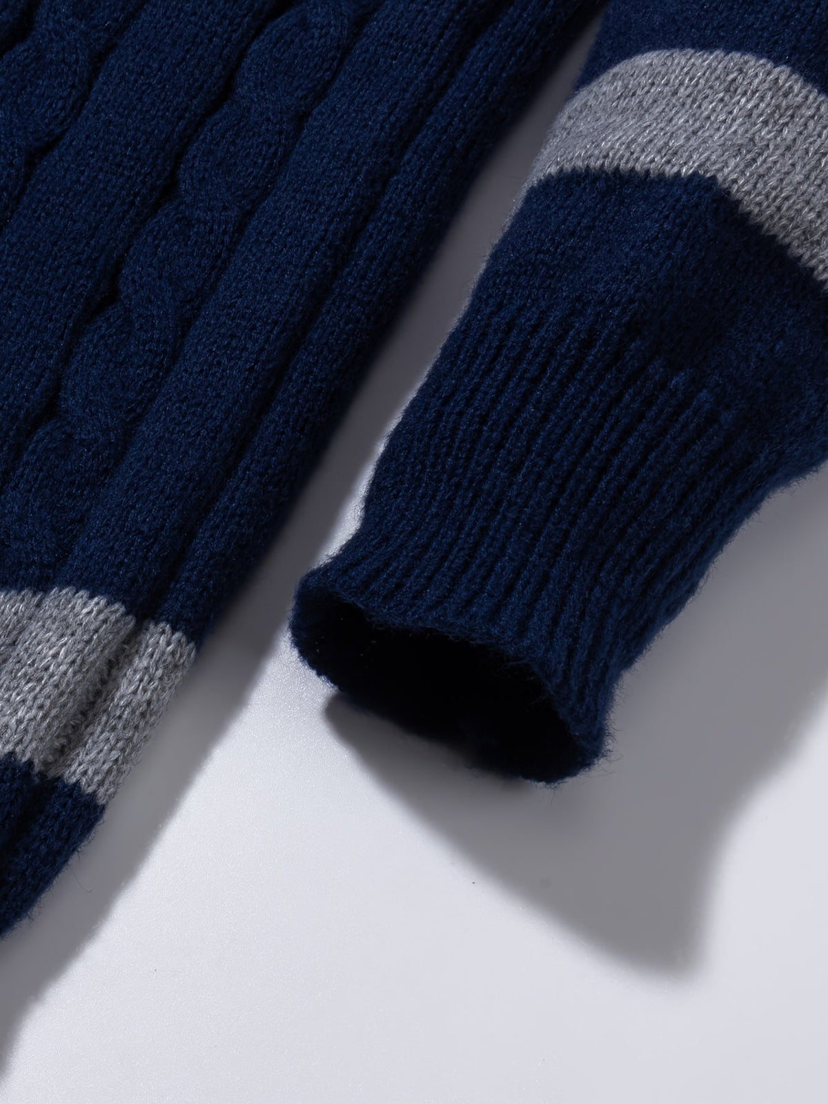 Everyday Sweater for Men | Ribbed Crew Neck Cold Weather Ready