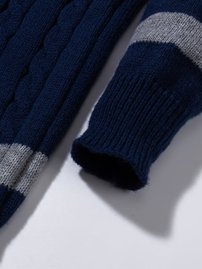 Everyday Sweater for Men | Ribbed Crew Neck Cold Weather Ready