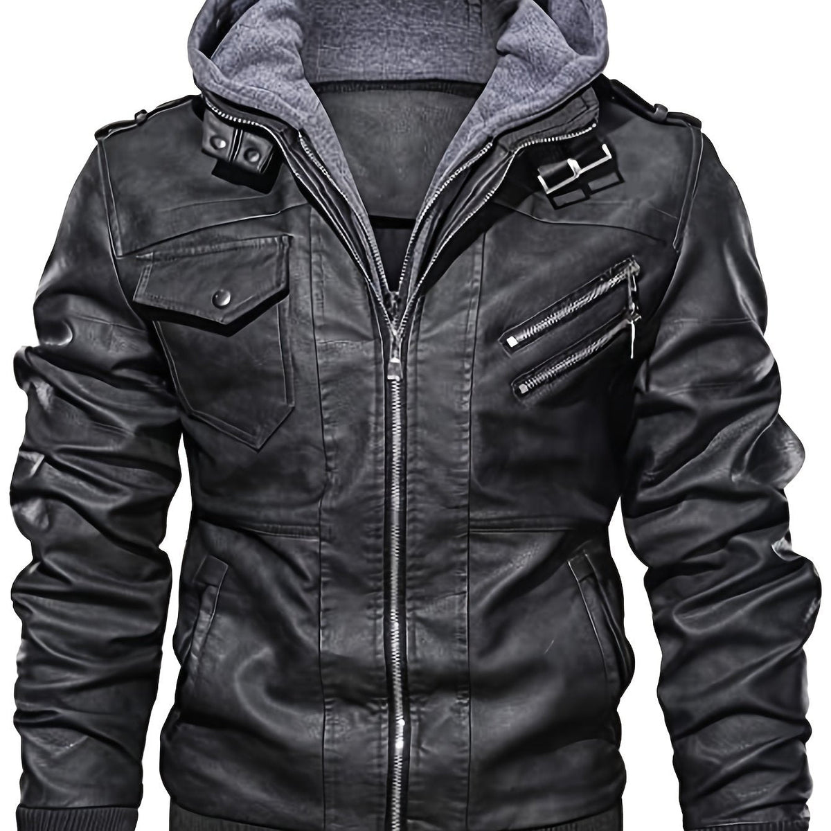 Hooded Winter Jacket for Men | Windproof Autumn Layering
