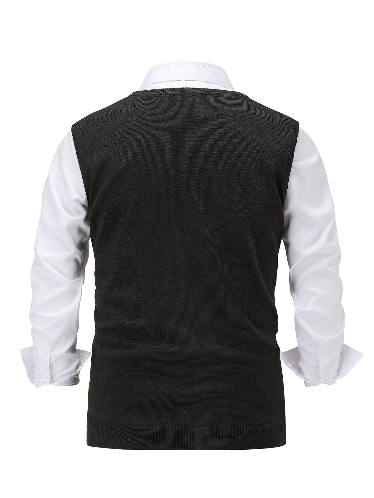 Lightweight Puffer Vest for Men | V Neck Warm Winter Layer