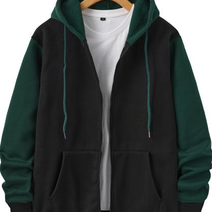 Hooded Hoodie for Men | Side Zip Warm Winter Layer