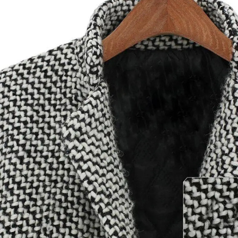 Wool Blend Winter Coat for Women | Button Front Oversized Cold Weather Ready