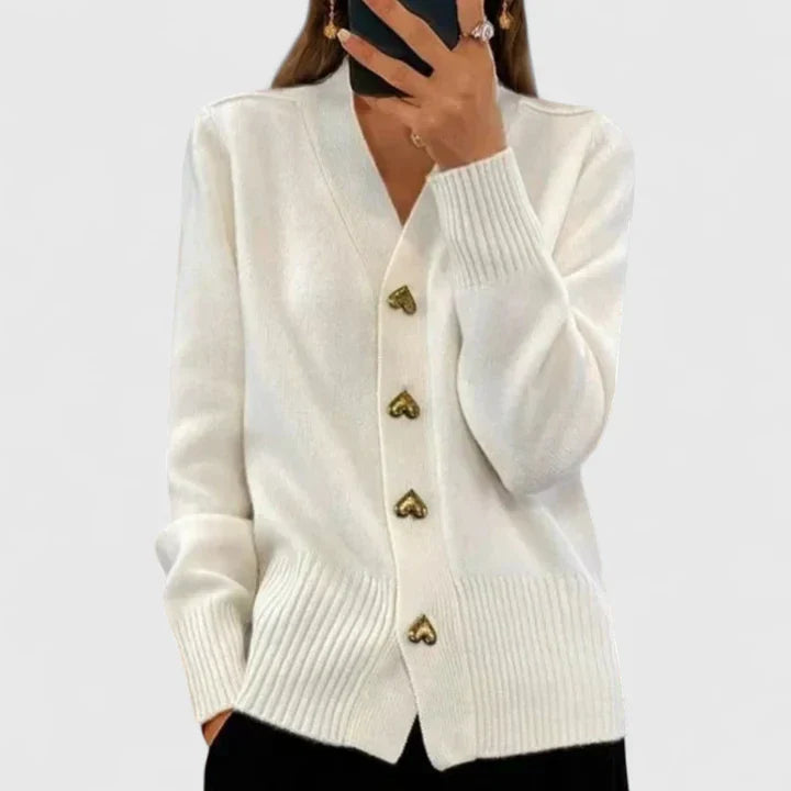 Button Front Cardigan for Women | Autumn Layering