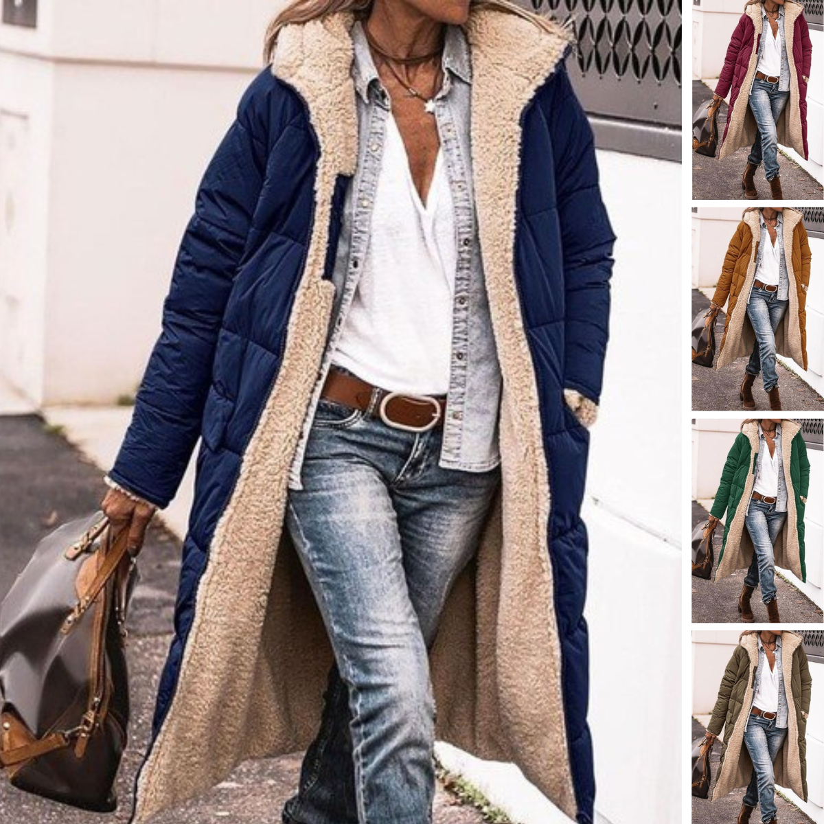 Longline Winter Coat for Women | Cold Weather Ready