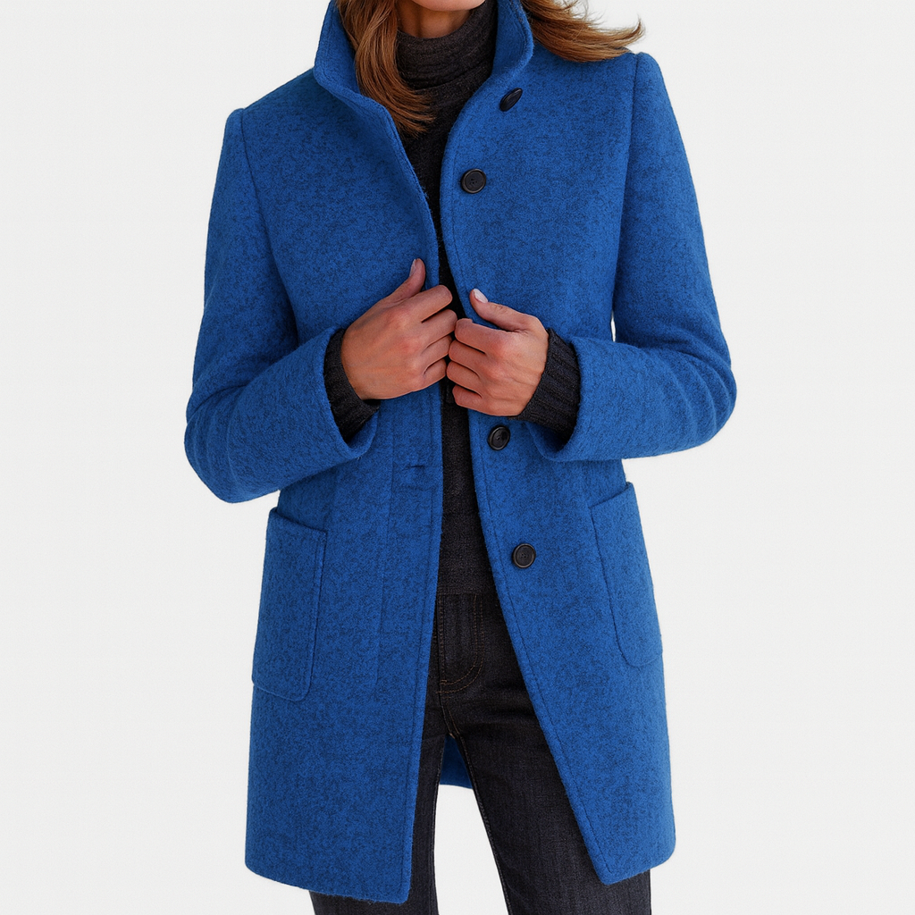 Gray Warm Winter Coat for Women | Cold Weather Ready