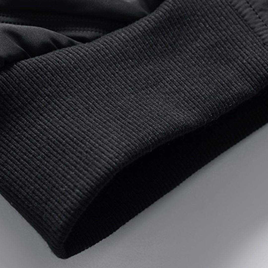 Quilted Puffer Jacket for Men | Side Zip Ribbed Autumn Layering