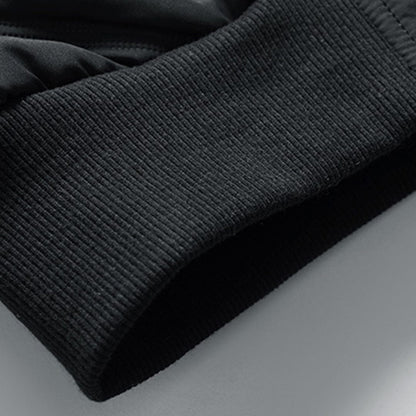 Quilted Puffer Jacket for Men | Side Zip Ribbed Autumn Layering