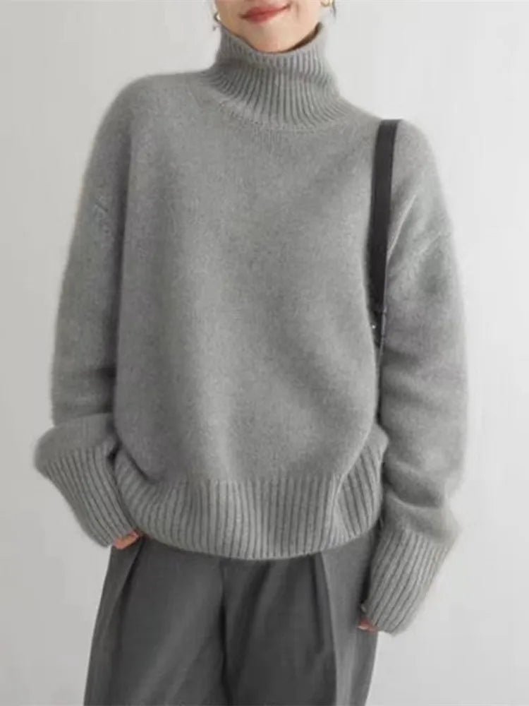 Turtleneck Sweater for Women | Warm Winter Layer