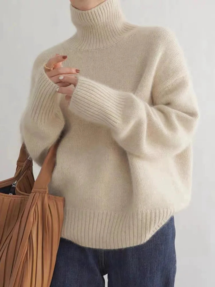 Turtleneck Sweater for Women | Warm Winter Layer