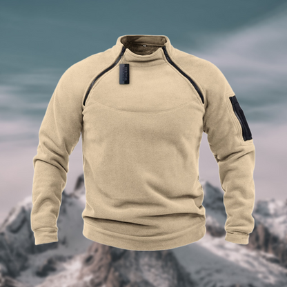 Half Zip Sweater for Women | Funnel Neck Warm Winter Layer