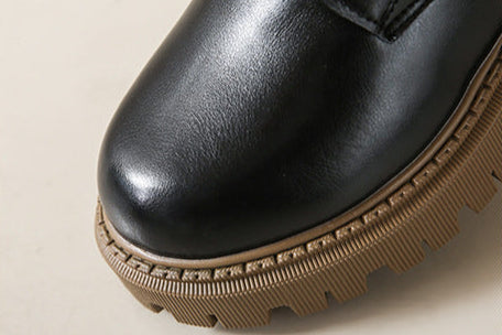 Lug Sole Ankle Boots for Women | Side Zip Lace Up Fall Booties