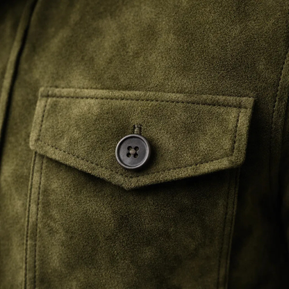 Suede Winter Jacket for Women | Autumn Layering