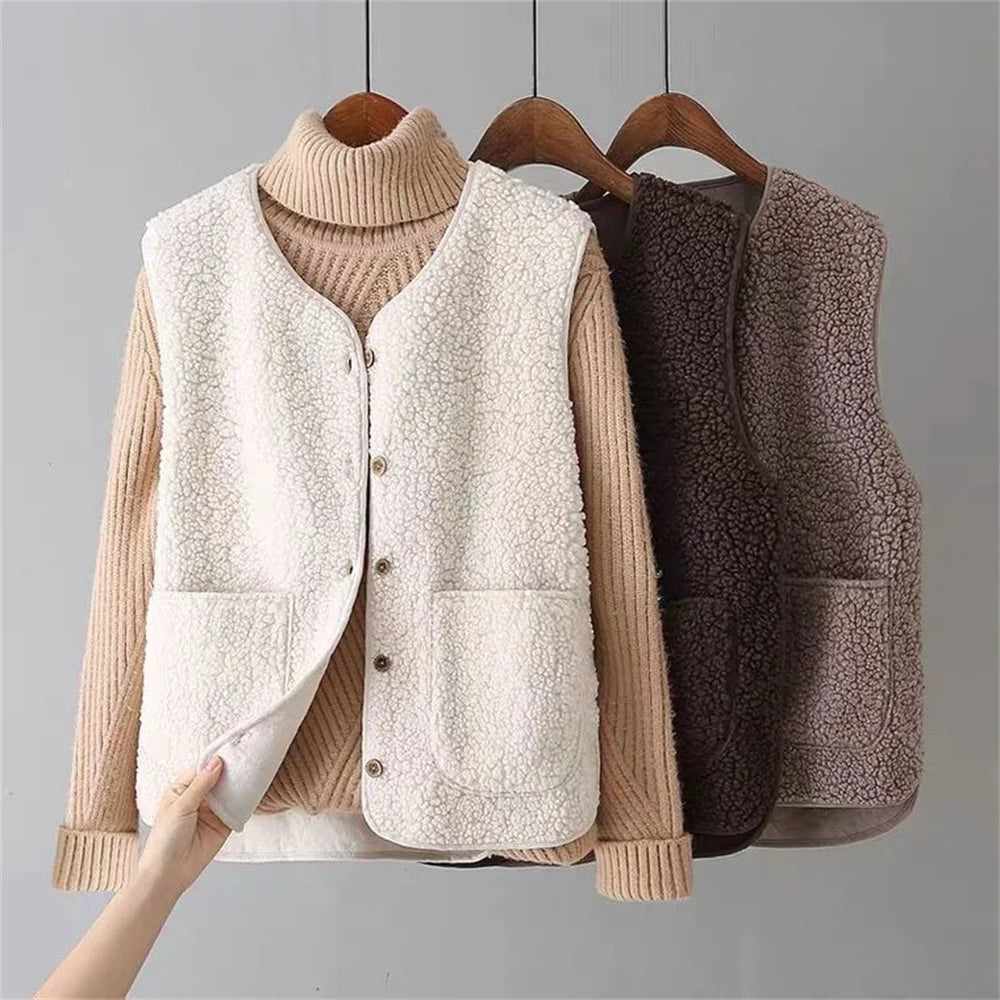 Turtleneck Two Piece Set for Women | Ribbed Button Front Autumn Layering