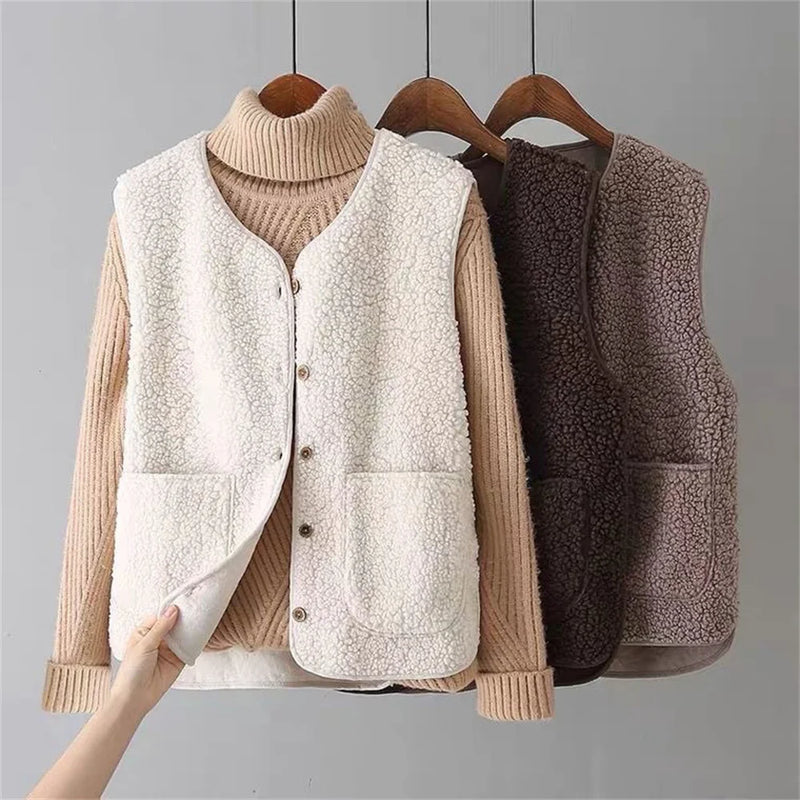 Turtleneck Two Piece Set for Women | Ribbed Button Front Autumn Layering