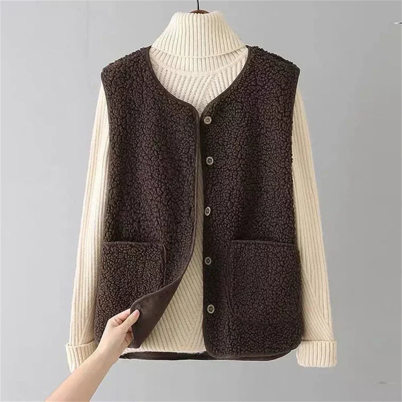 Turtleneck Two Piece Set for Women | Ribbed Button Front Autumn Layering