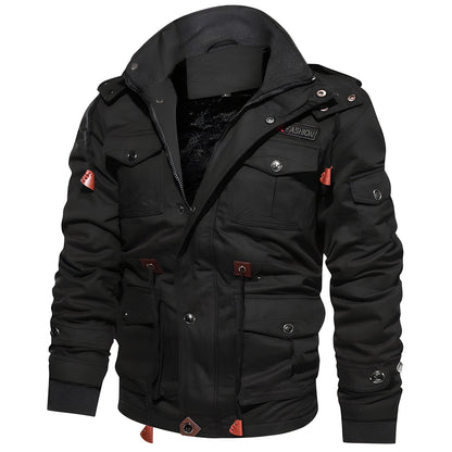 Hooded Winter Jacket for Men | Autumn Layering