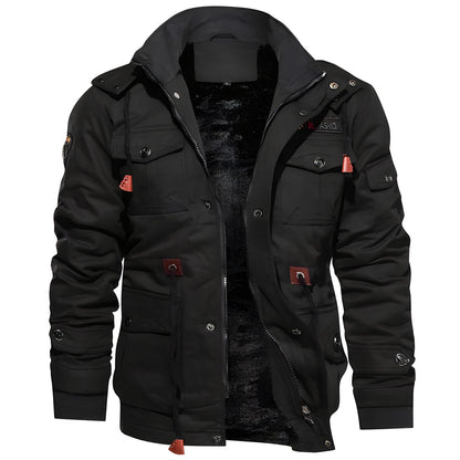 Hooded Winter Jacket for Men | Autumn Layering