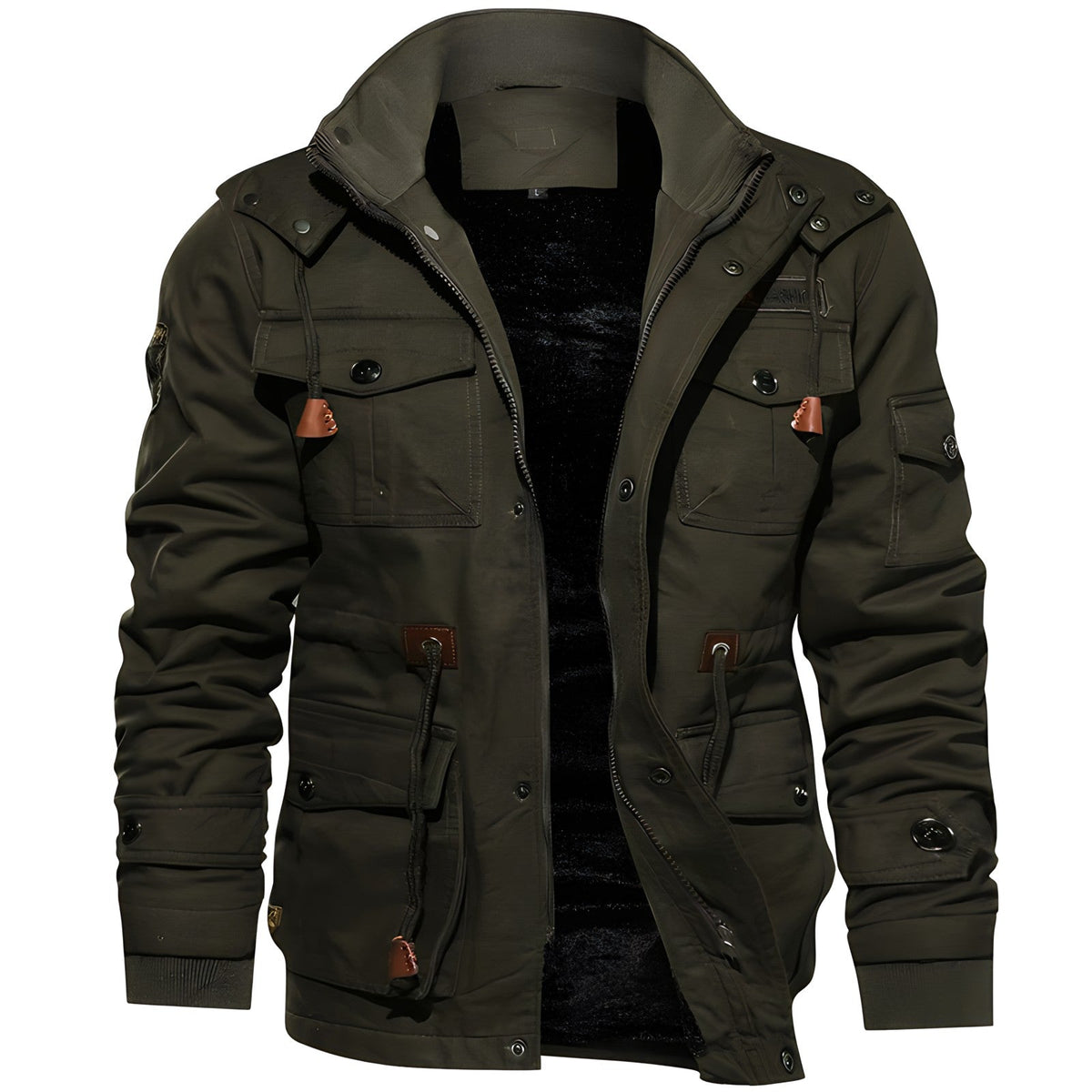 Hooded Winter Jacket for Men | Autumn Layering
