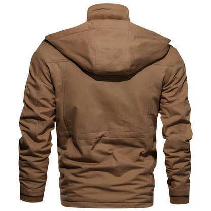 Hooded Winter Jacket for Men | Autumn Layering
