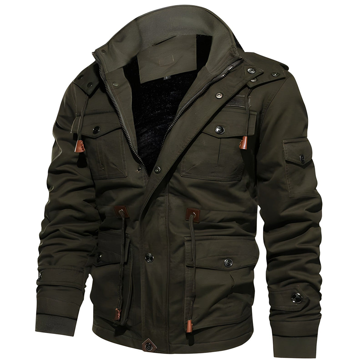 Hooded Winter Jacket for Men | Autumn Layering