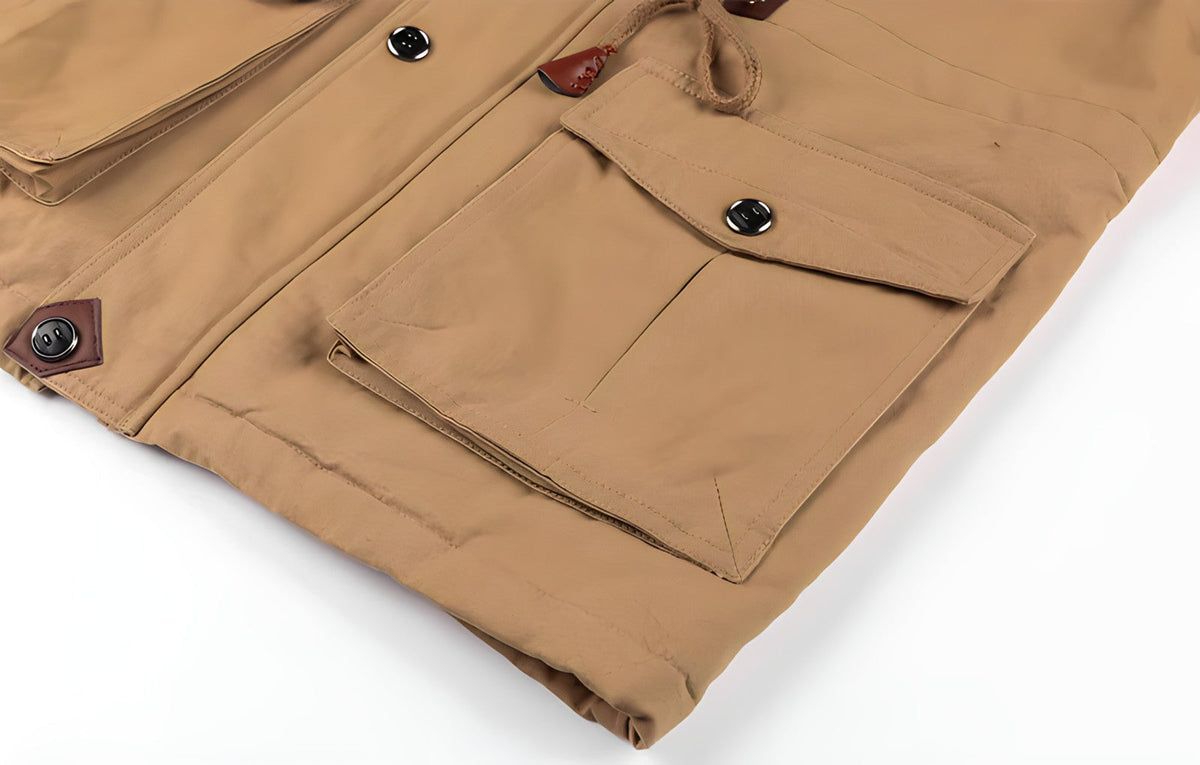Hooded Winter Jacket for Men | Autumn Layering