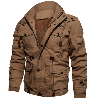 Hooded Winter Jacket for Men | Autumn Layering