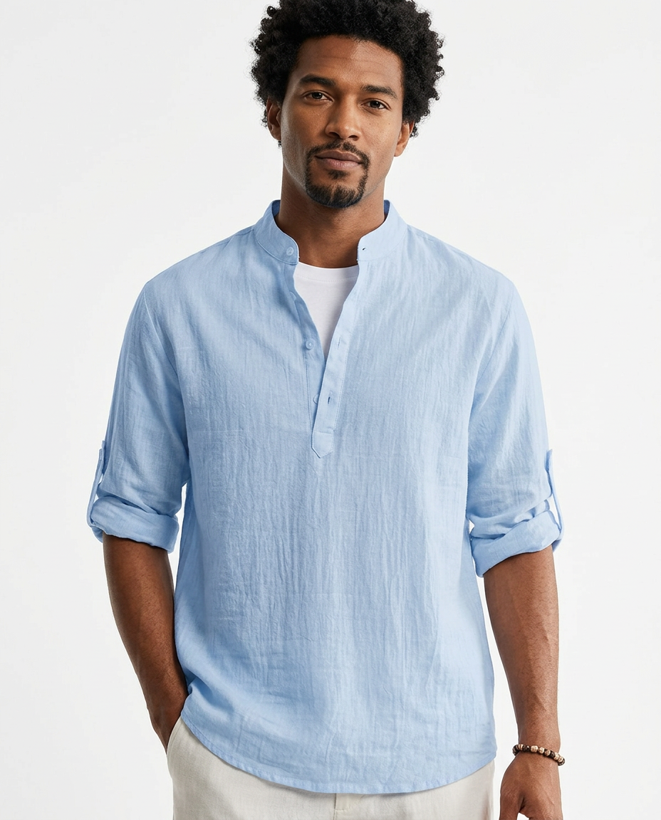 Long Sleeve Linen Shirt