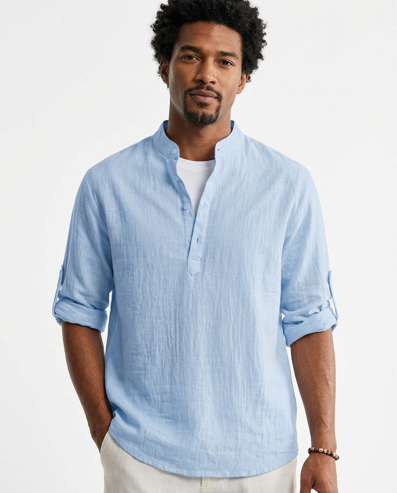 Long Sleeve Linen Shirt