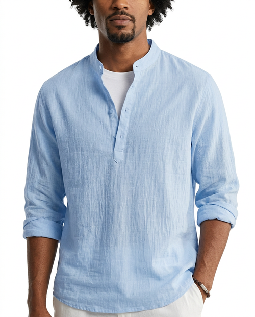 Long Sleeve Linen Shirt