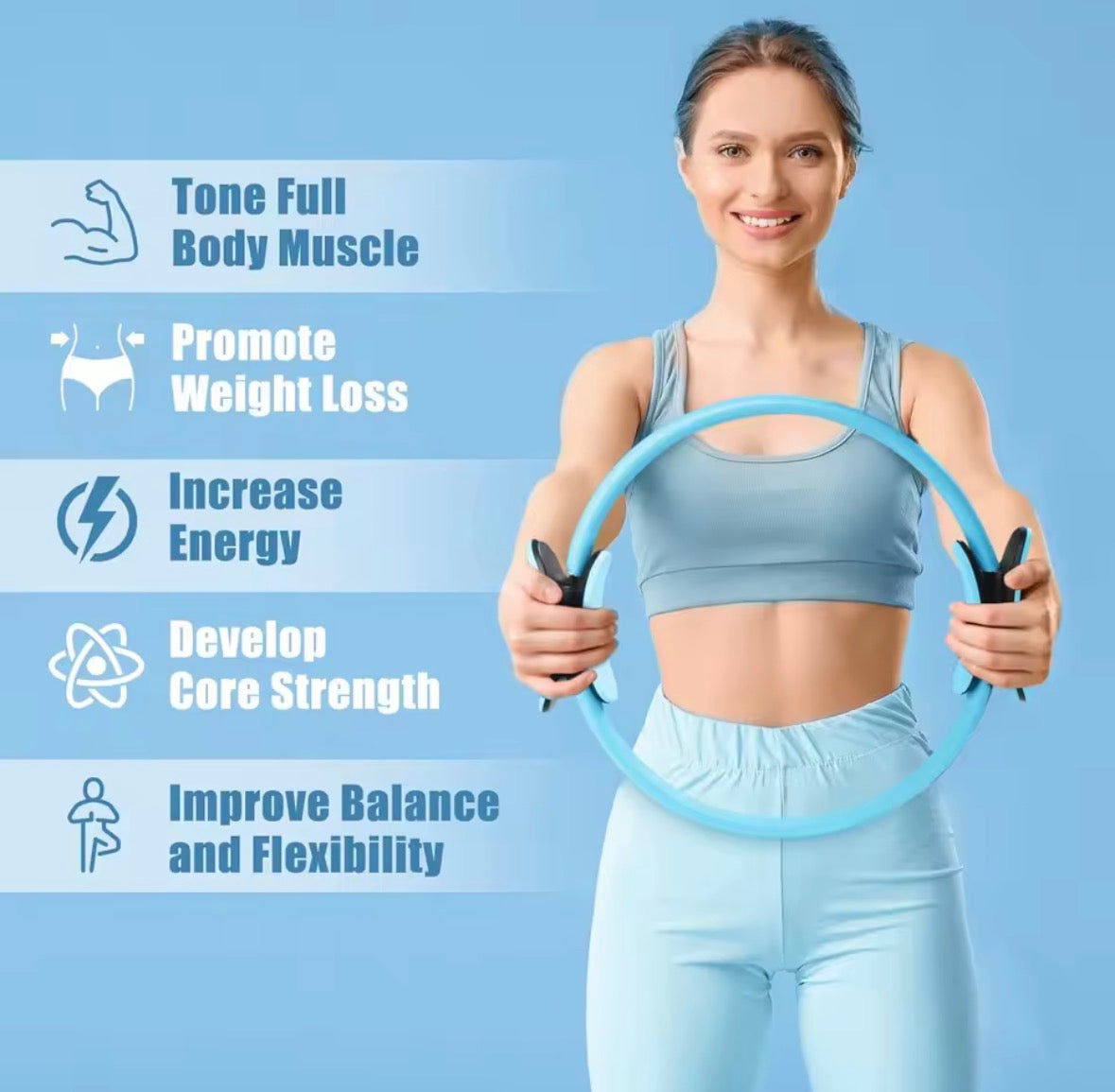 Pilates Ring – Sculpt, Strengthen & Align Anywhere