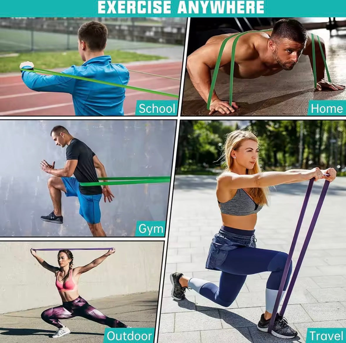 Premium Resistance Bands – Full Body Strength Training