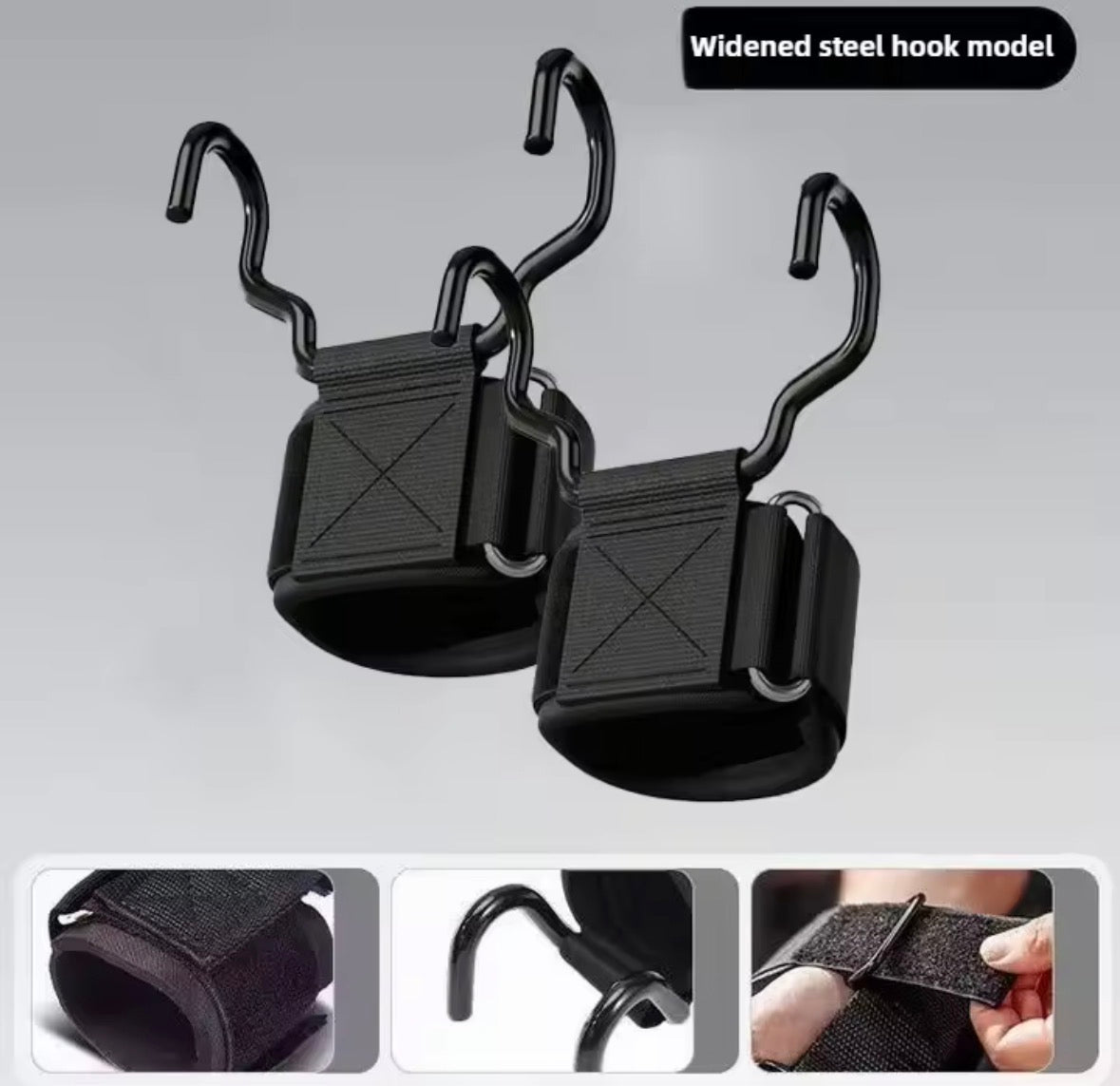 Weight Lifting Hook Grips
