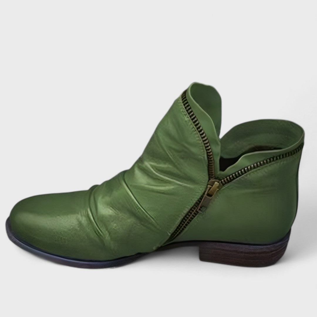 Warm Ankle Boots for Women | Side Zip Fall & Winter 2026